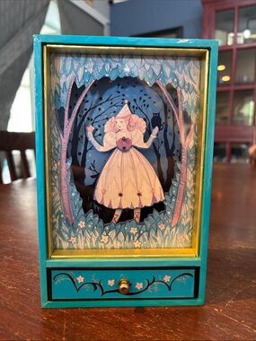 Sleeping Beauty Vintage Music Box